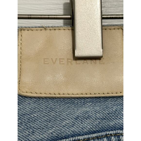 Everlane Jean Womens 23 Waist 90s Cheeky Straight Organic Cotton Button Fly - Picture 5 of 12
